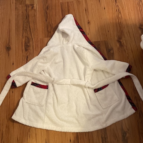 Girls Terrycloth Robe Size 4/6 - Picture 5 of 5